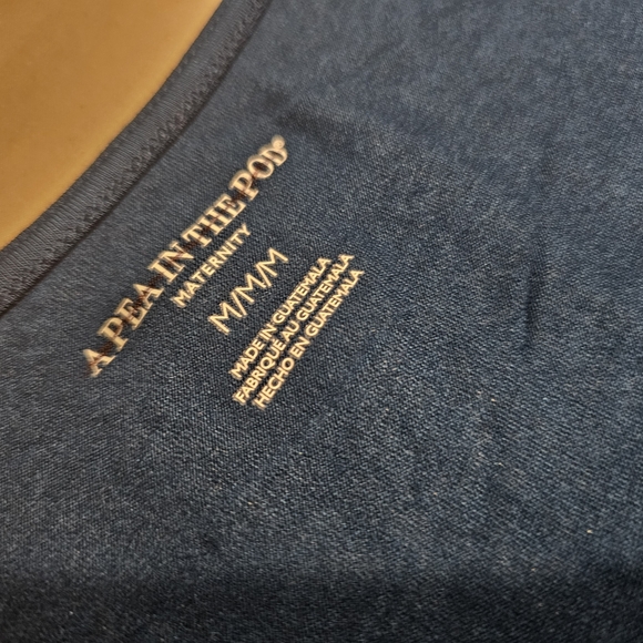 A Pea in the Pod  Maternity Tops .Set Of 3 - Picture 3 of 6